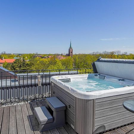 Sea View Penthouse Terrace Palanga Old Town Apartment Exterior foto