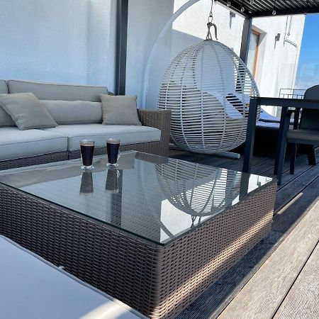 Sea View Penthouse Terrace Palanga Old Town Apartment Exterior foto