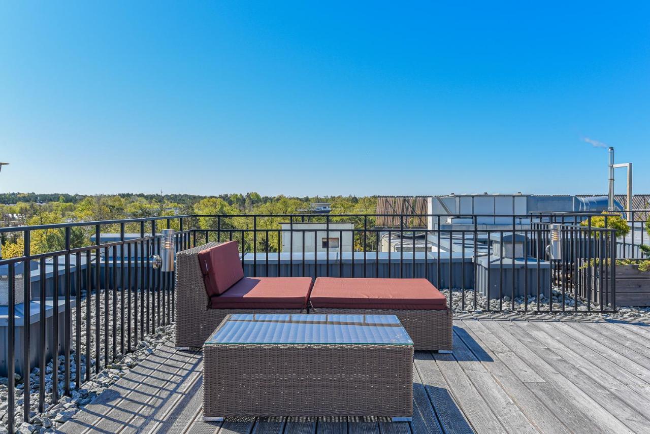 Sea View Penthouse Terrace Palanga Old Town Apartment Exterior foto