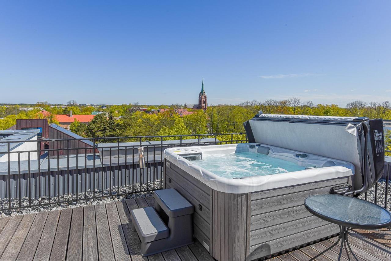 Sea View Penthouse Terrace Palanga Old Town Apartment Exterior foto