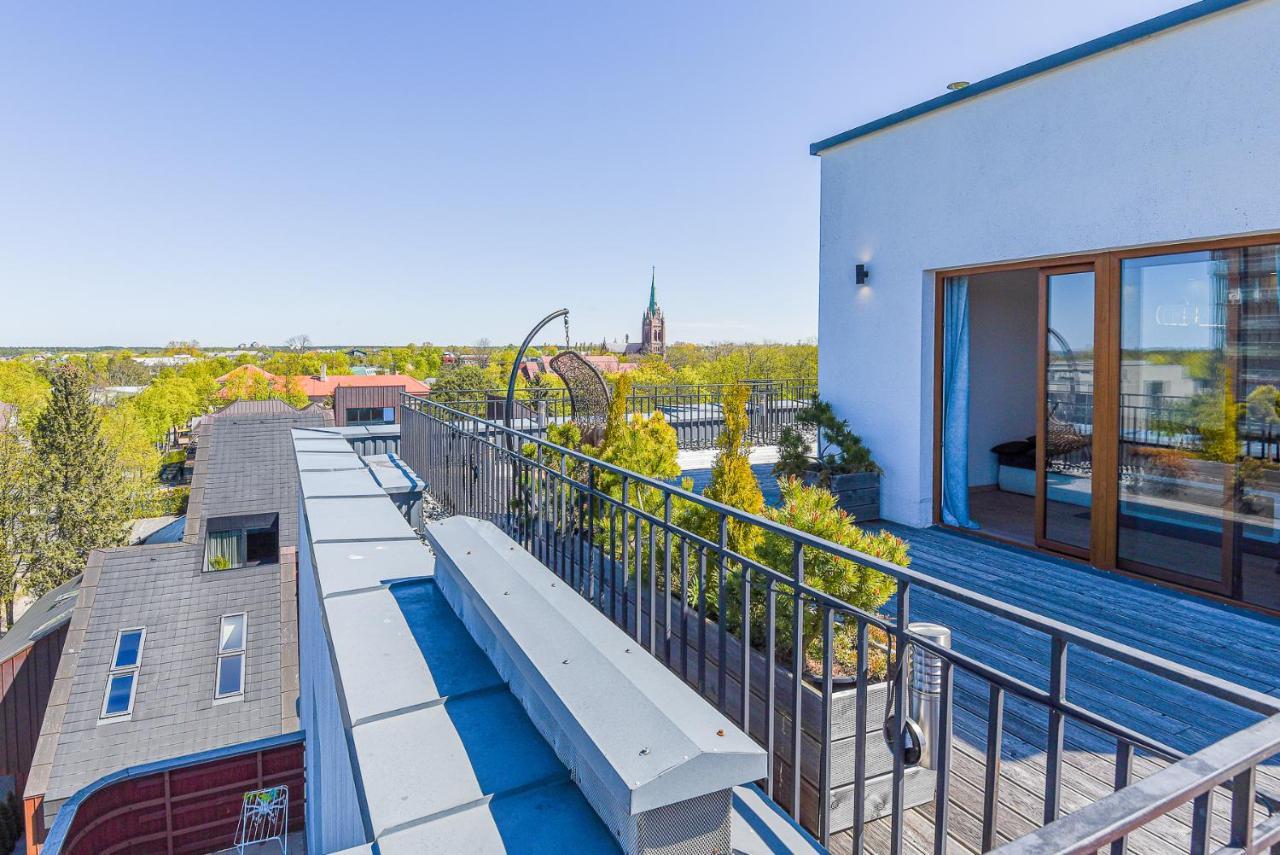Sea View Penthouse Terrace Palanga Old Town Apartment Exterior foto