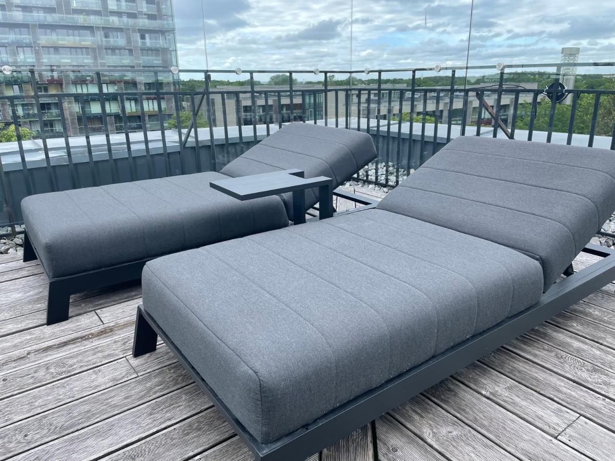 Sea View Penthouse Terrace Palanga Old Town Apartment Exterior foto