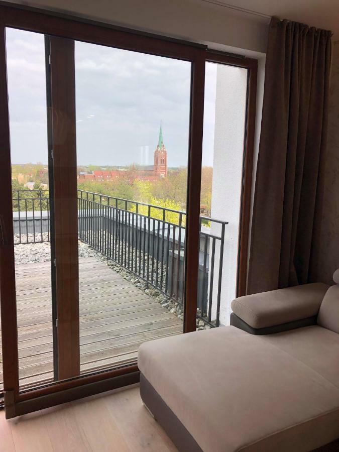 Sea View Penthouse Terrace Palanga Old Town Apartment Exterior foto