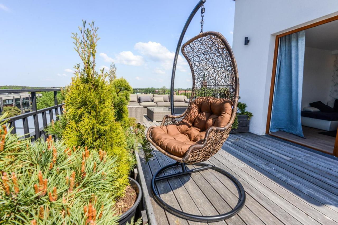 Sea View Penthouse Terrace Palanga Old Town Apartment Exterior foto