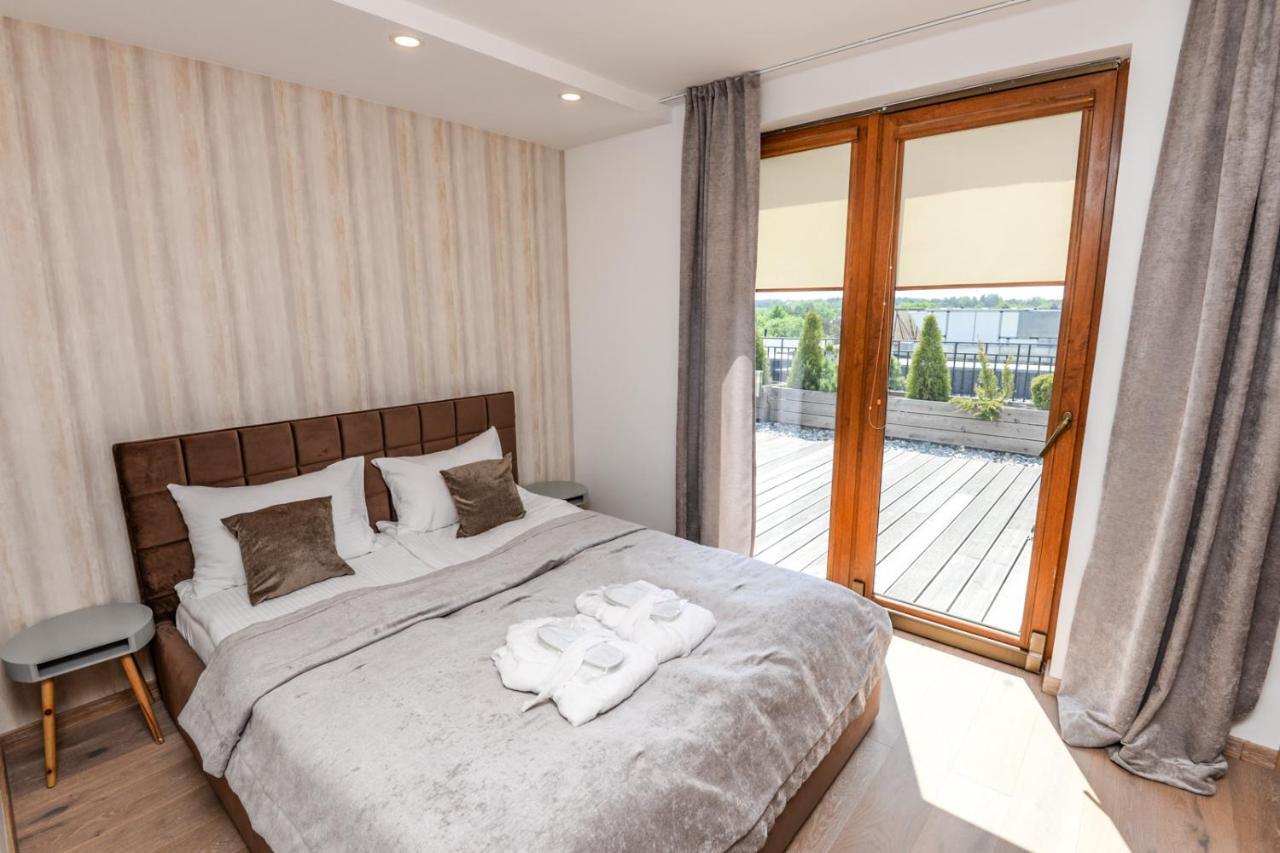 Sea View Penthouse Terrace Palanga Old Town Apartment Exterior foto